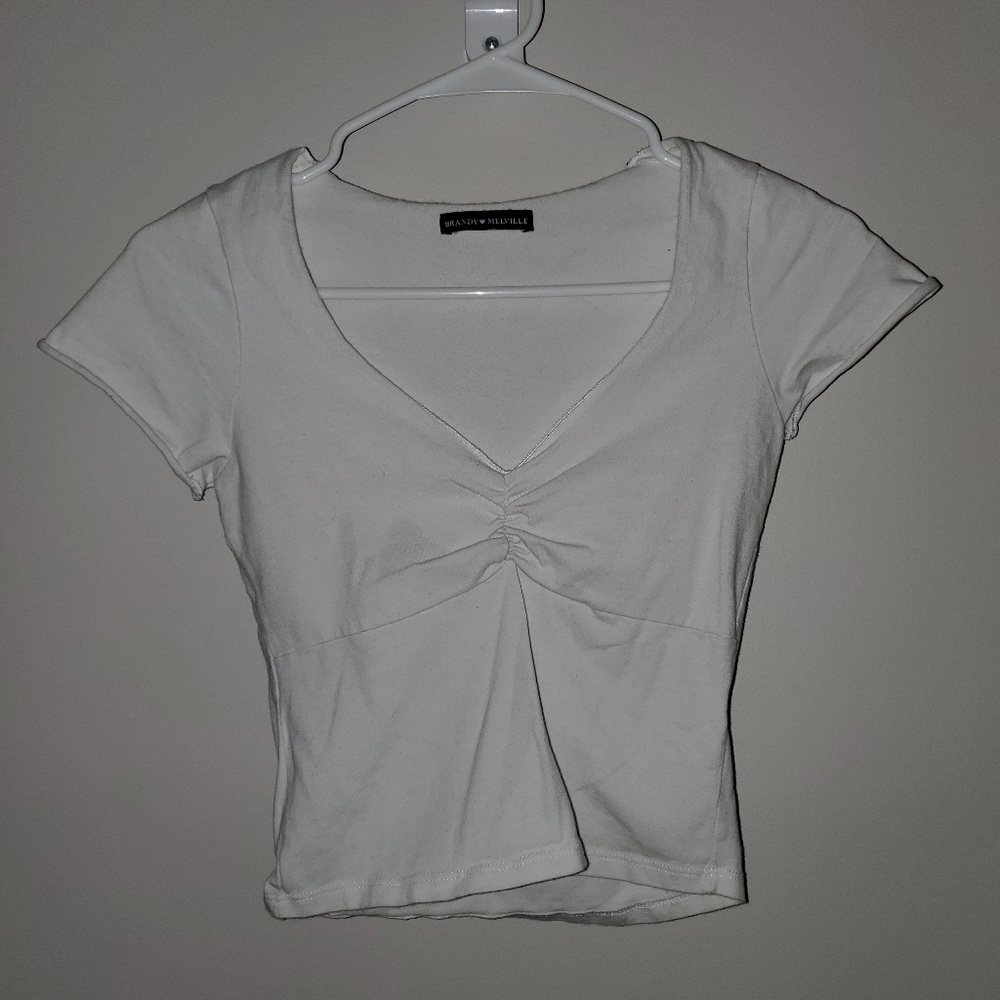 White Brandy Melville shirt